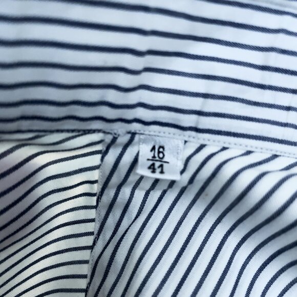 LORO PIANA Vintage Striped Shirt 16/41 NWT - Picture 8 of 12